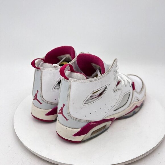 Nike Air Jordan Flight Club 91 Youth Size 4.5Y Women 6 DM1685-102 White Shoes - Picture 5 of 13